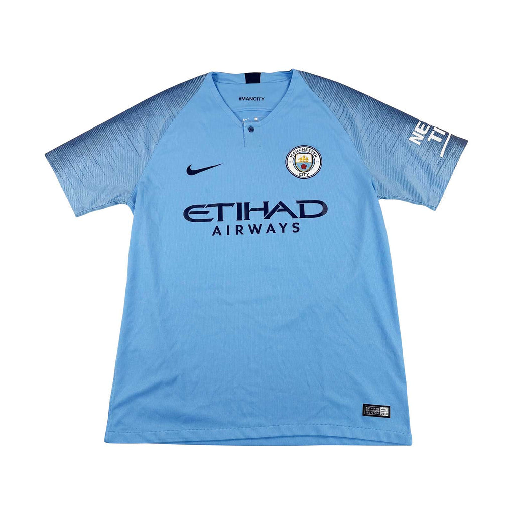 MANCHESTER CITY 2018/19 HOME SHIRT - #4 KOMPANY