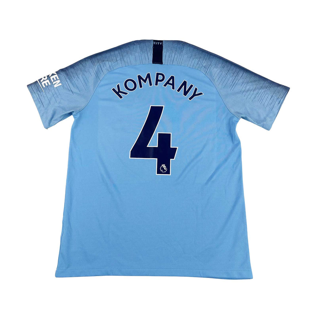 MANCHESTER CITY 2018/19 HOME SHIRT - #4 KOMPANY