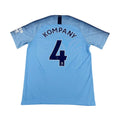 MANCHESTER CITY 2018/19 HOME SHIRT - #4 KOMPANY