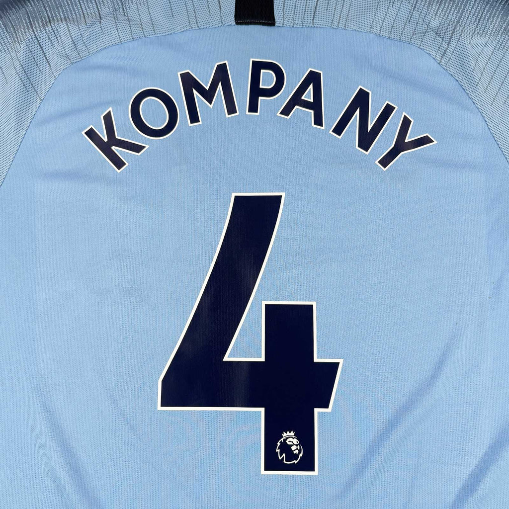 MANCHESTER CITY 2018/19 HOME SHIRT - #4 KOMPANY
