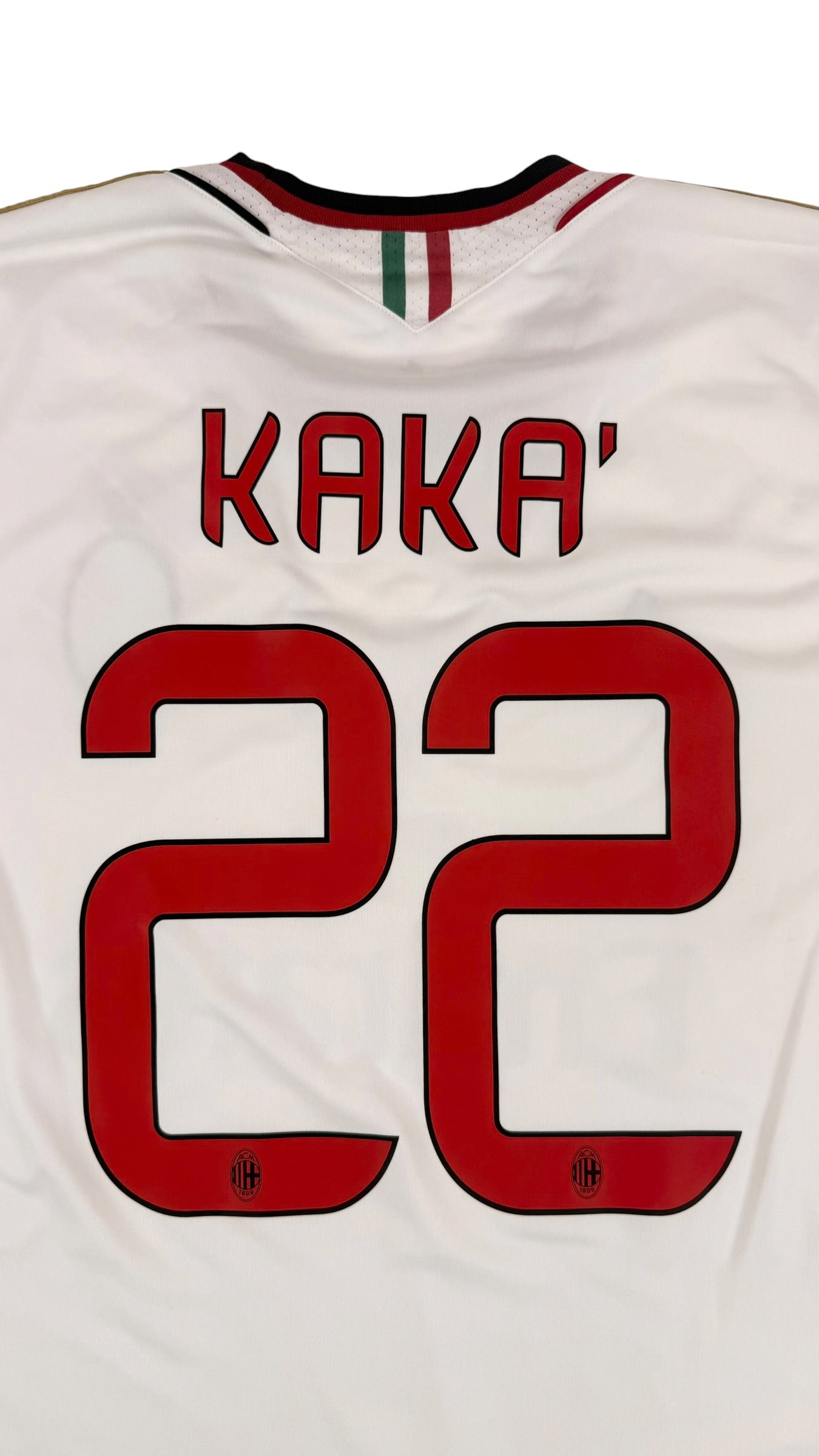 AC MILAN 2013/14 AWAY SHIRT - #22 KAKA (SIZE XL)