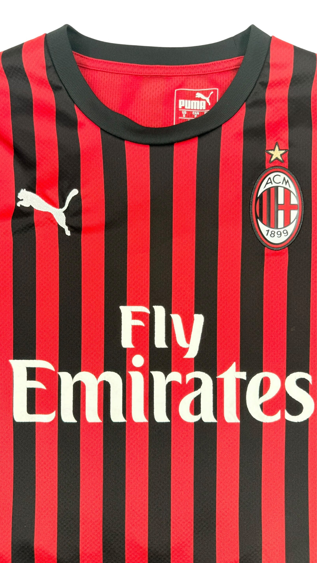 AC MILAN 2019/20 HOME SHIRT - #56 SAELEMAKERS (SIZE S)