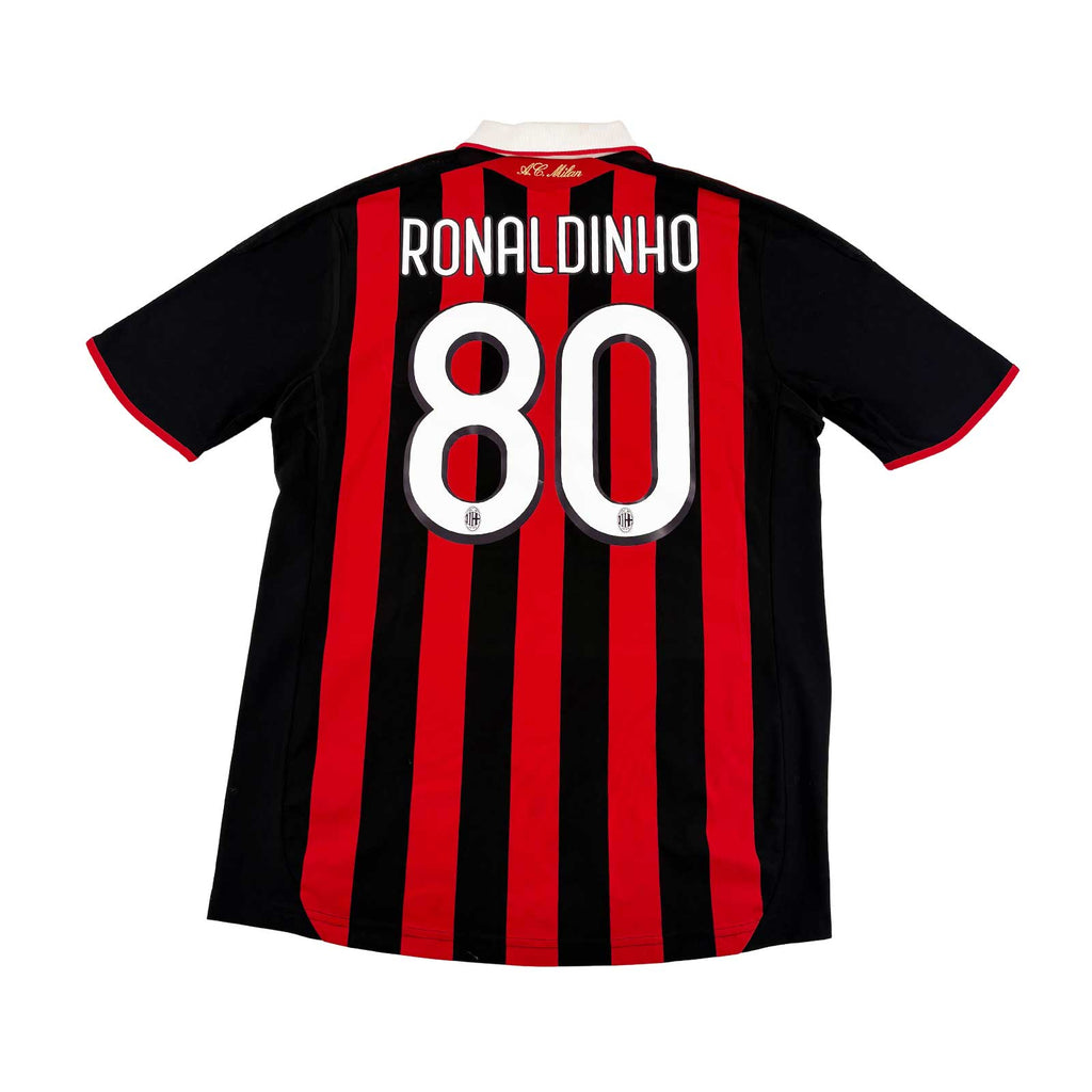 AC MILAN 2009/10 AWAY SHIRT - #80 RONALDINHO 