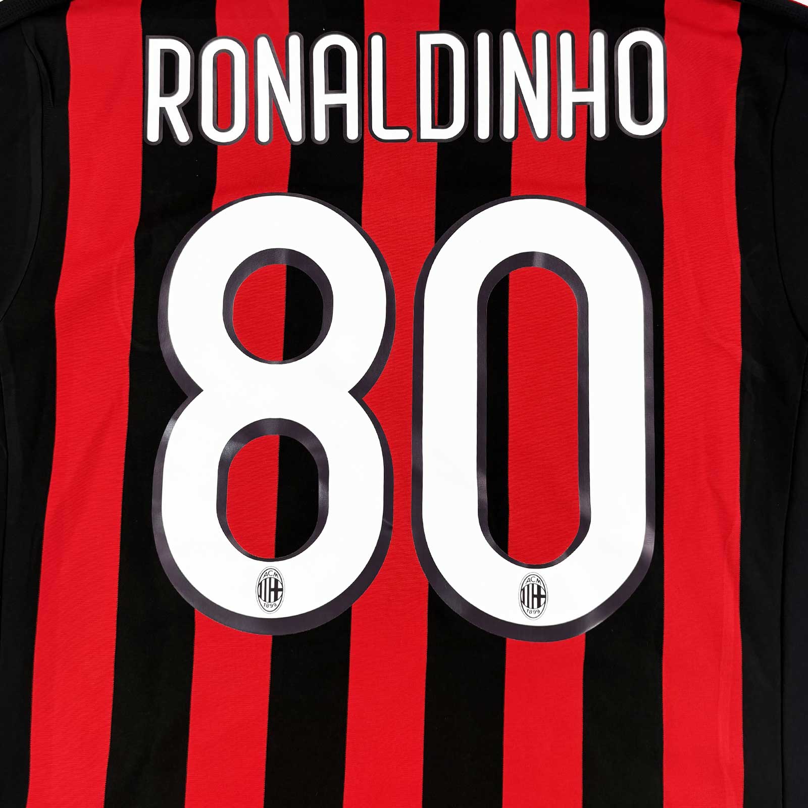 AC MILAN 2009/10 AWAY SHIRT - #80 RONALDINHO 