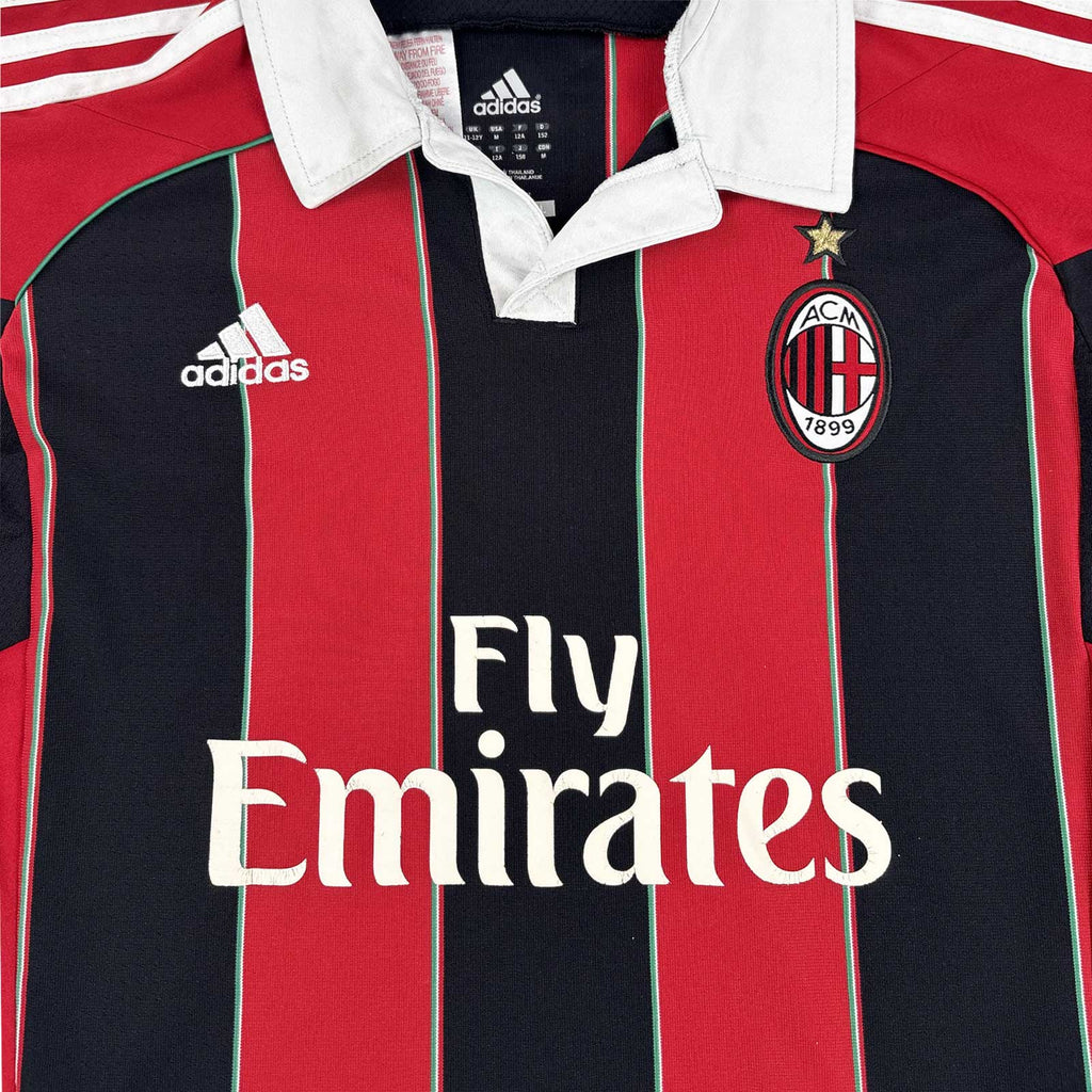 AC MILAN 2012/13 HOME SHIRT - #45 BALOTELLI (SIZE 152 KIDS)