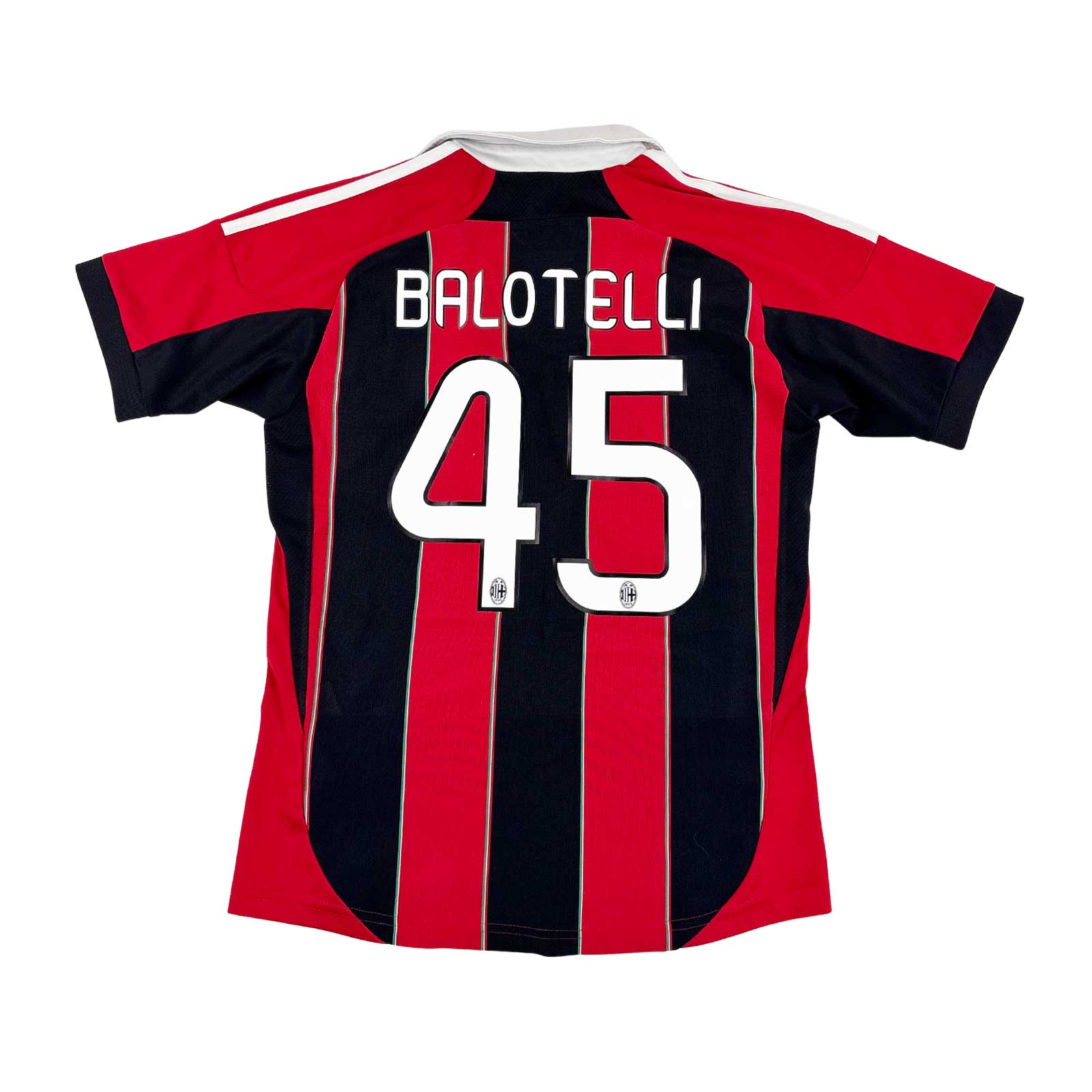 AC MILAN 2012/13 HOME SHIRT - #45 BALOTELLI
