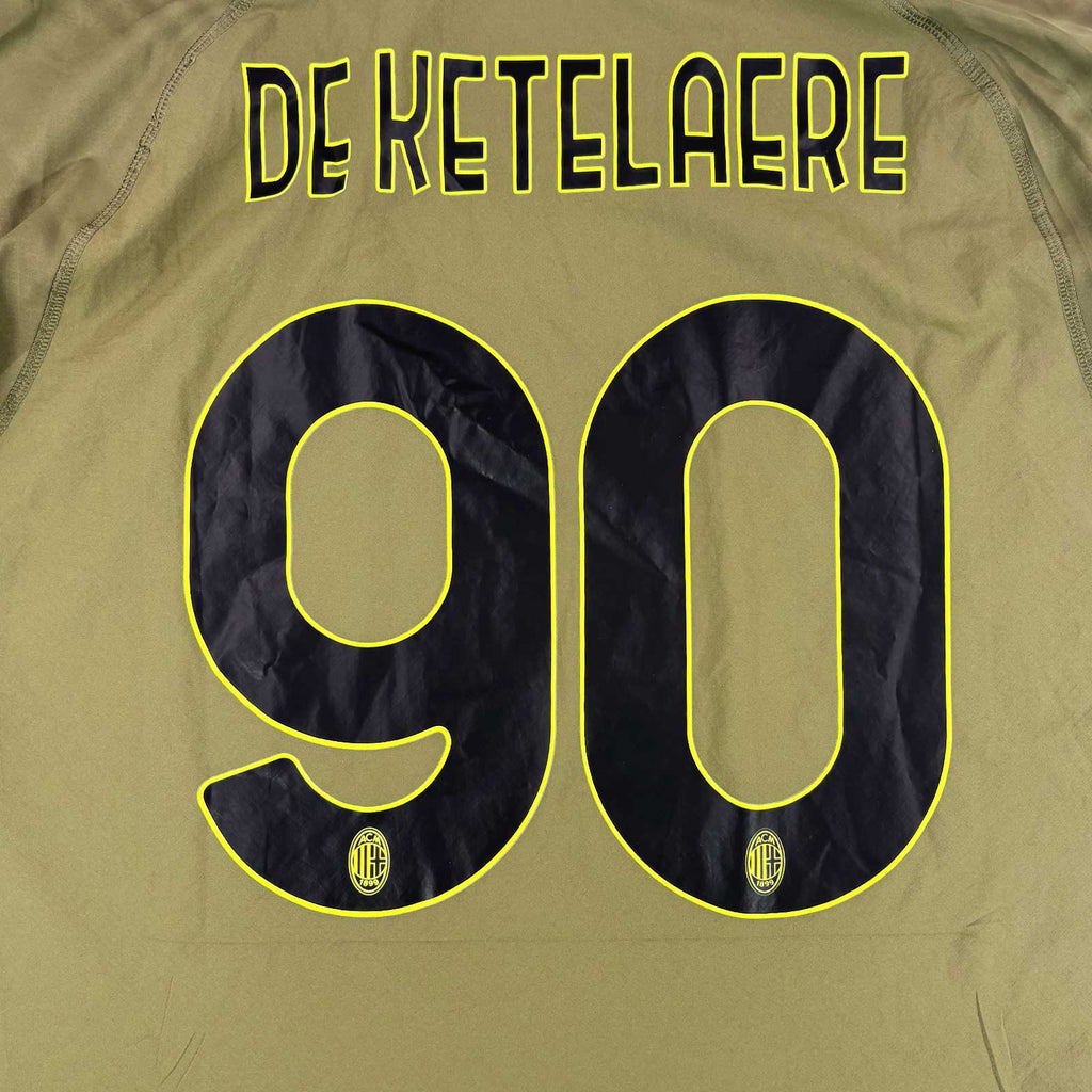 AC MILAN 2022/23 THIRD SHIRT - #90 DE KETELAERE