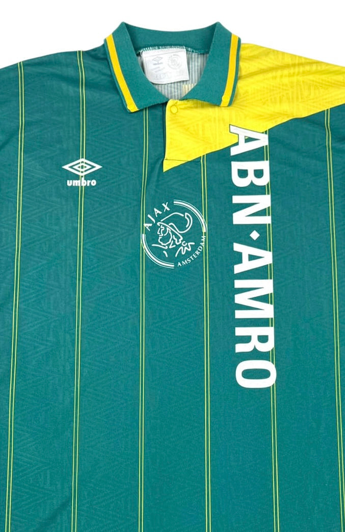 AJAX 1991 93 AWAYSHIRT Front Detail