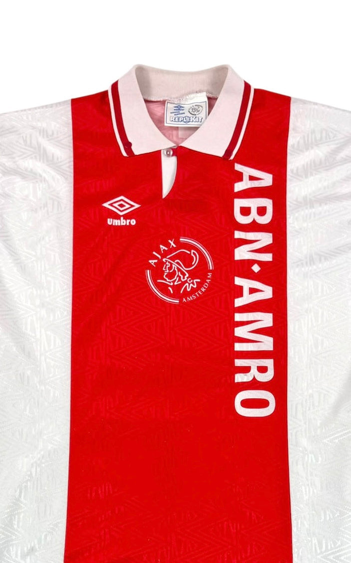 AJAX 1991 93 HOME SHIRT Front Detail