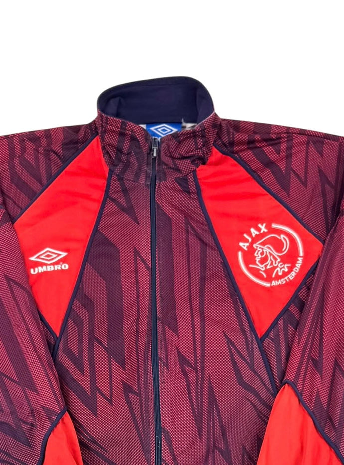 AJAX 1994 95 TRAINING JACKET Front Detail