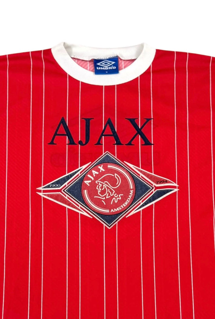 AJAX 1994 95 TRAINING SHIRT Front Detail