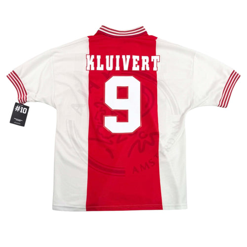 AJAX 1996/97 HOME SHIRT - #9 KLUIVERT