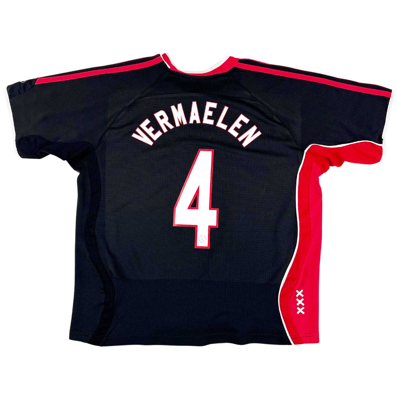 AJAX 2006/07 AWAY SHIRT - #4 VERMAELEN