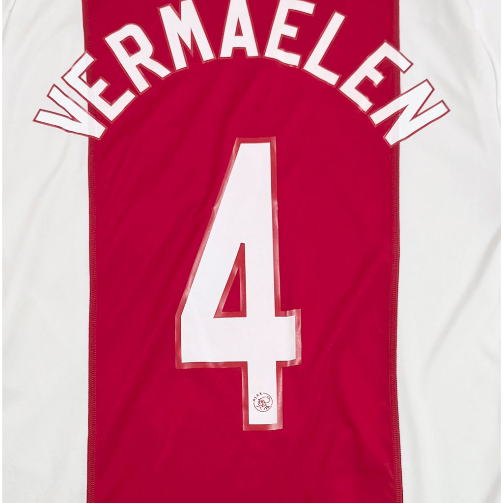 AJAX 2008/09 HOME SHIRT - #4 VERMAELEN