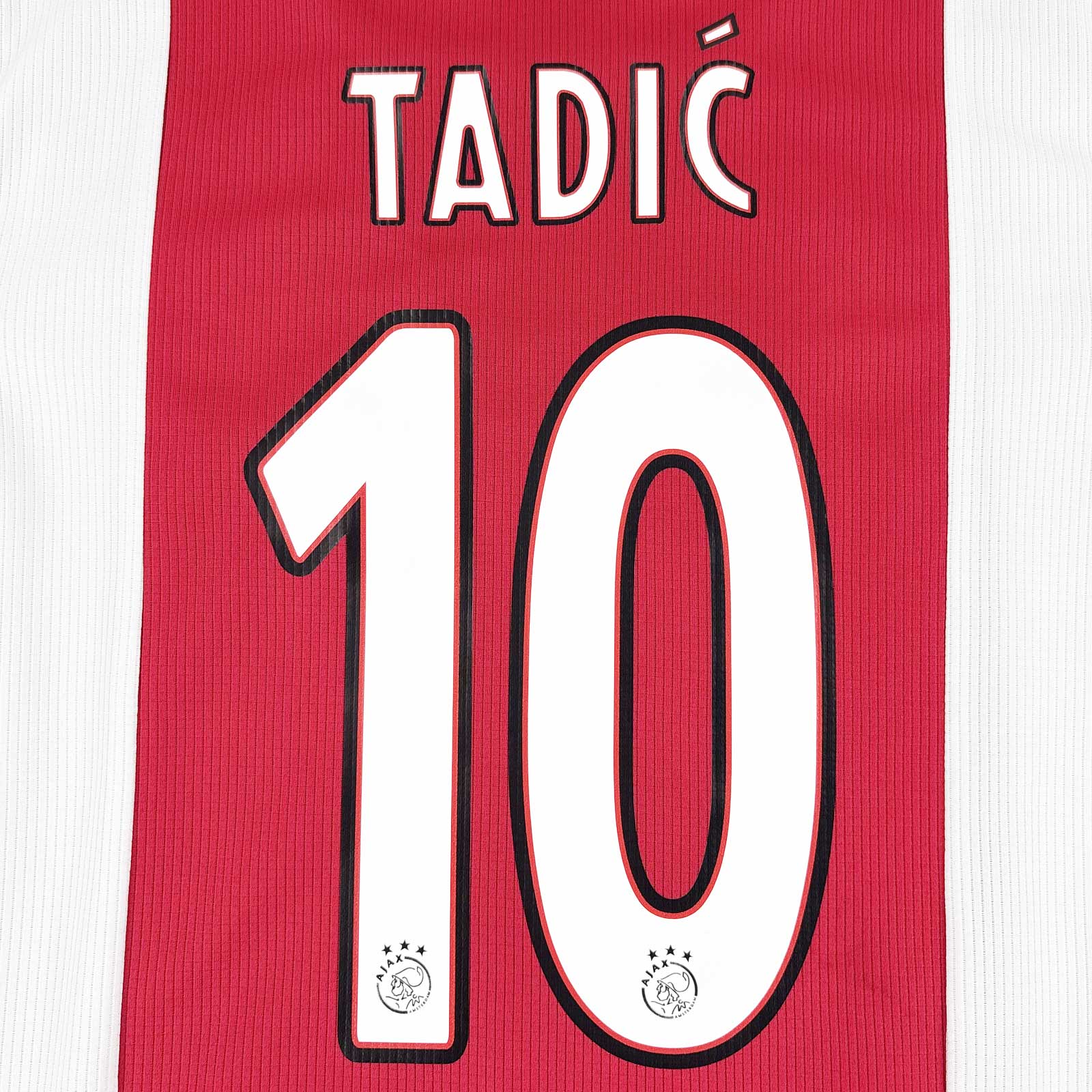 AJAX 2020/21 HOME SHIRT - #10 TADIC 