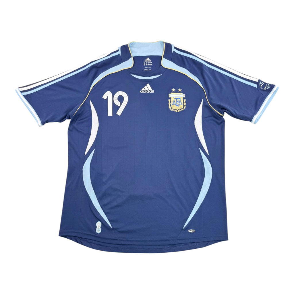 ARGENTINA 2006/07 AWAY SHIRT - #19 MESSI