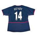 ARSENAL 2002/03 AWAY SHIRT - #14 HENRY (SIZE L)