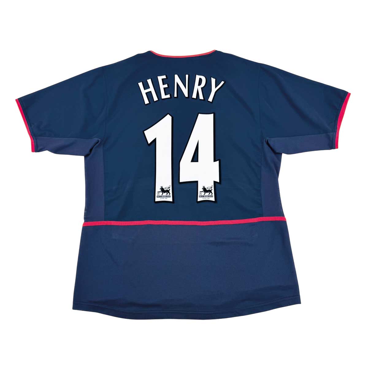 ARSENAL 2002/03 AWAY SHIRT - #14 HENRY (SIZE L)