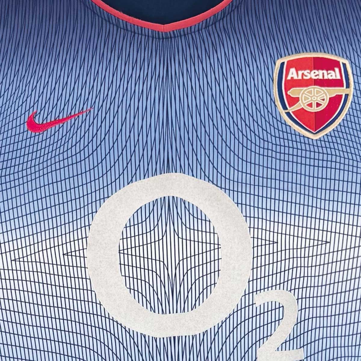 ARSENAL 2002/03 AWAY SHIRT - #14 HENRY (SIZE L)