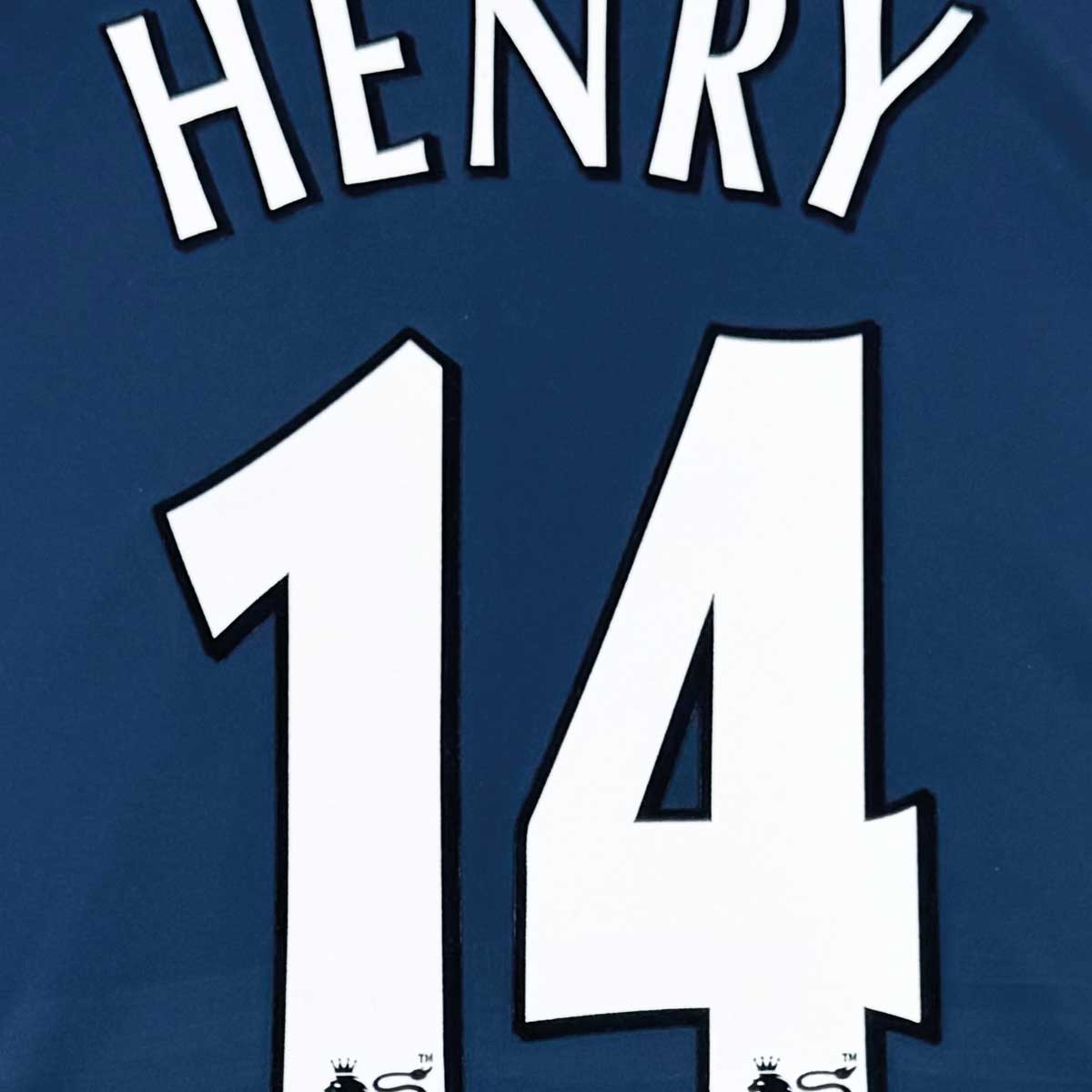 ARSENAL 2002/03 AWAY SHIRT - #14 HENRY (SIZE L)