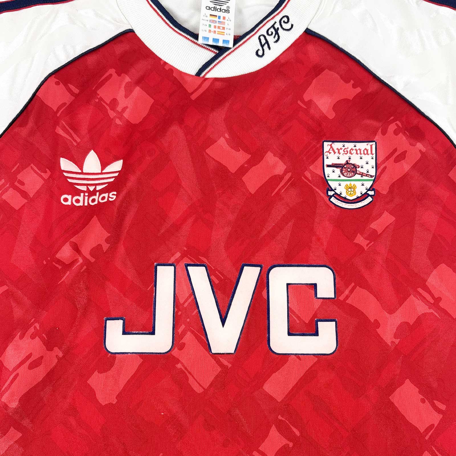 ARSENAL 1990/92 HOME SHIRT
