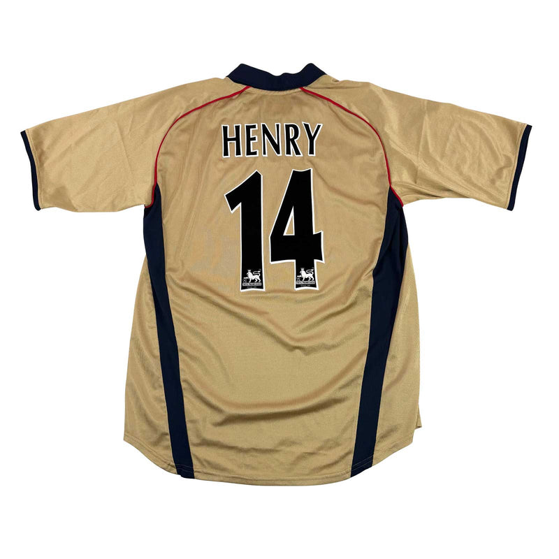 ARSENAL 2001/02 AWAY SHIRT - #14 HENRY