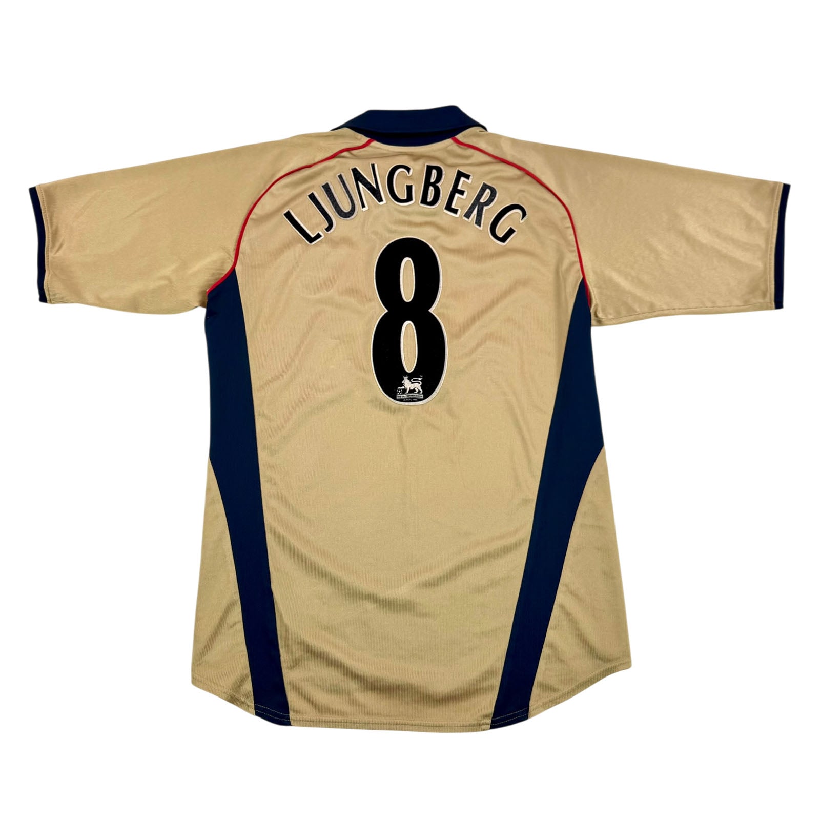 ARSENAL 2001/02 AWAY SHIRT - #8 LJUNBERG