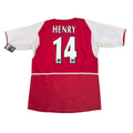 ARSENAL 2002/03 HOME SHIRT - #14 HENRY
