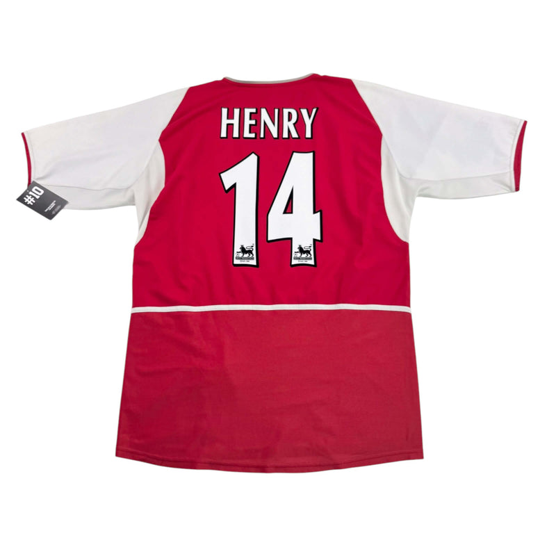 ARSENAL 2002/03 HOME SHIRT - #14 HENRY