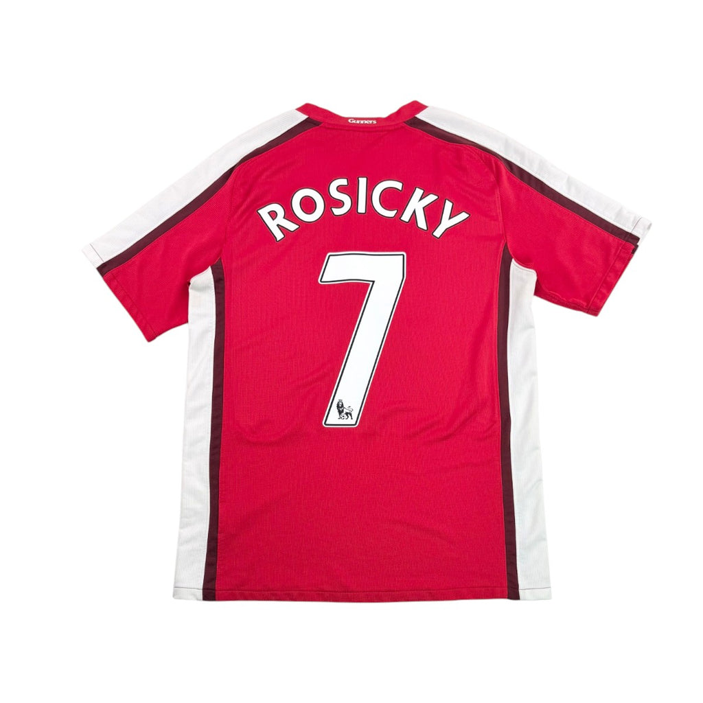 ARSENAL 2008/10 HOME SHIRT - #7 ROSICKY