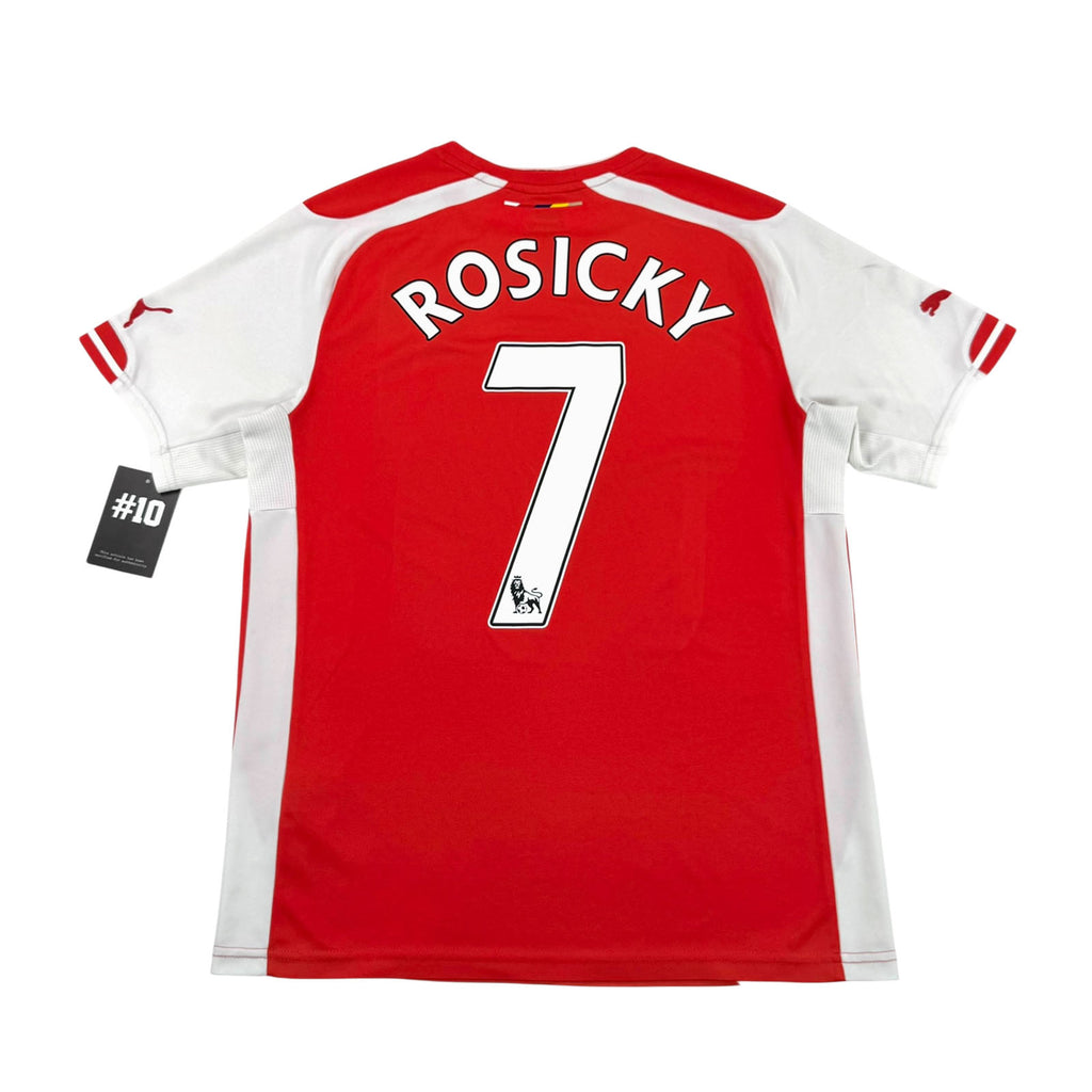 ARSENAL 2014/15 HOME SHIRT - #7 ROSICKY