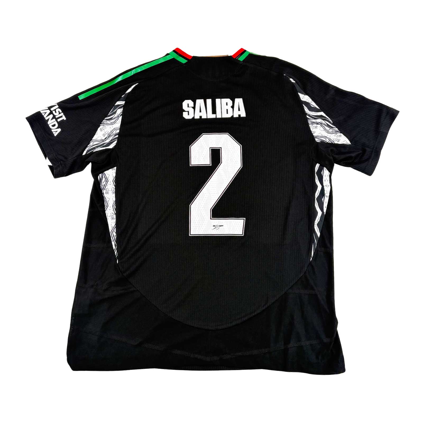 ARSENAL 2024/25 AWAY SHIRT - #2 SALIBA