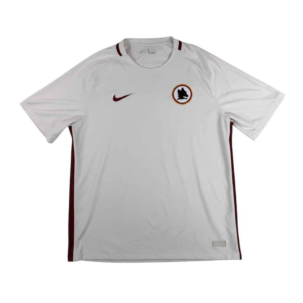 AS ROMA 2016/17 AWAY SHIRT – SIGNED #4 NAINGGOLAN (SIZE XL) WITH VIDEOPROOF