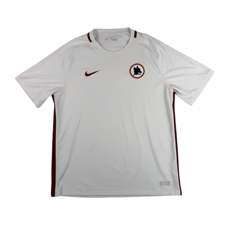 AS ROMA 2016/17 AWAY SHIRT – SIGNED #4 NAINGGOLAN (SIZE XL) WITH VIDEOPROOF