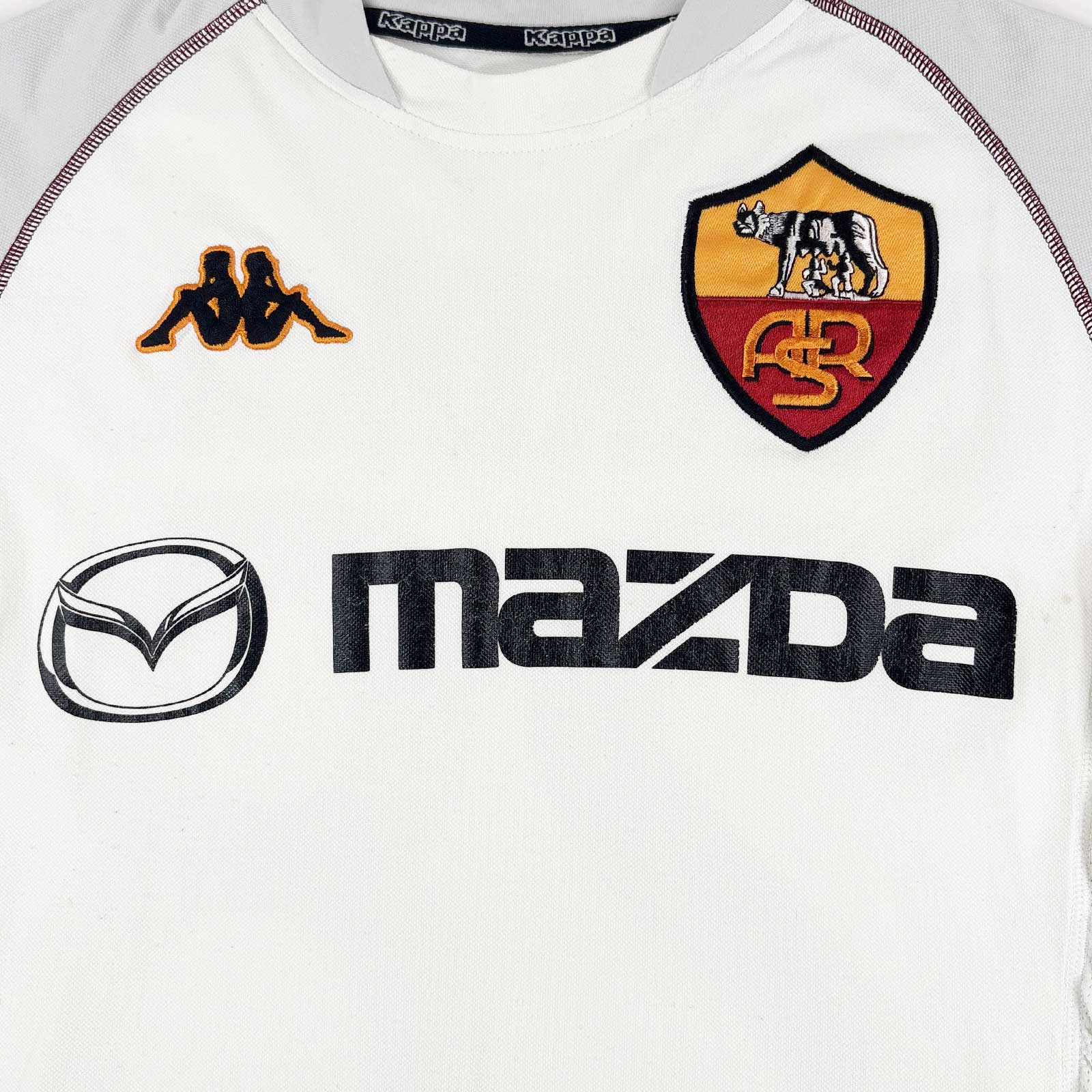 AS ROMA 2002/03 AWAY SHIRT - #28 GUARDIOLA