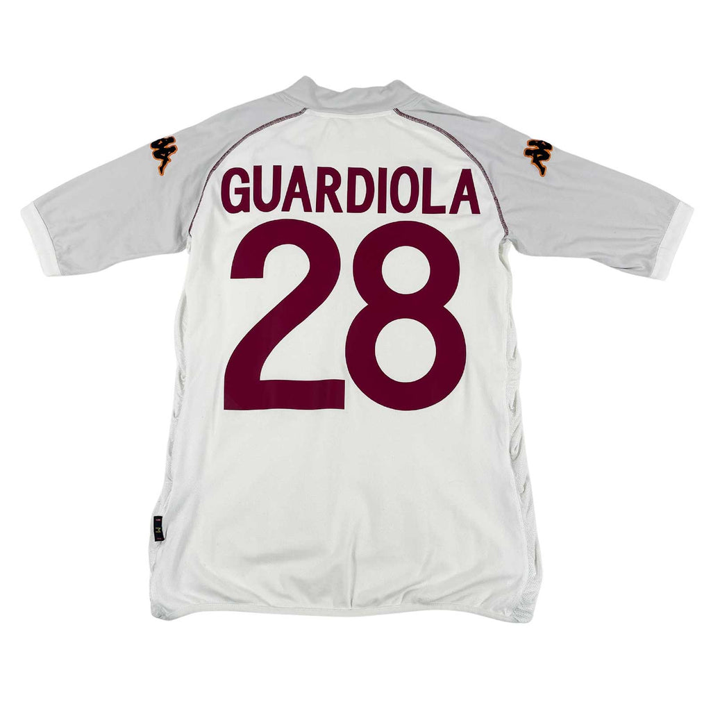 AS ROMA 2002/03 AWAY SHIRT - #28 GUARDIOLA
