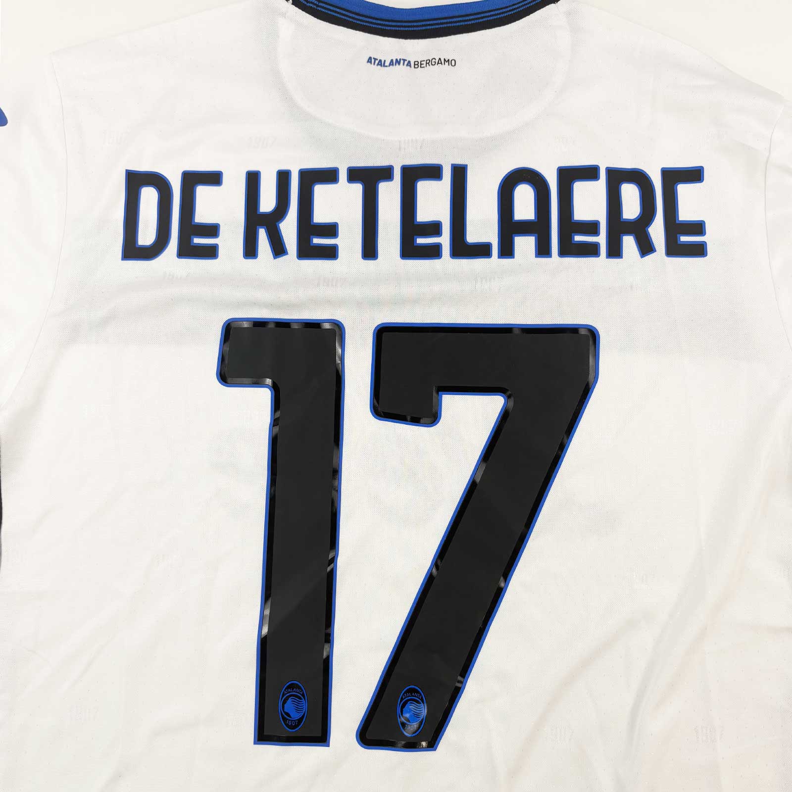 ATALANTA 2024/25 AWAY SHIRT - #17 DE KETELAERE