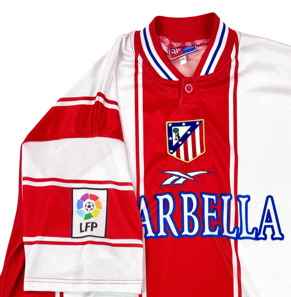 ATLETICO MADRID 1999/00 HOME SHIRT (SIZE XXL)