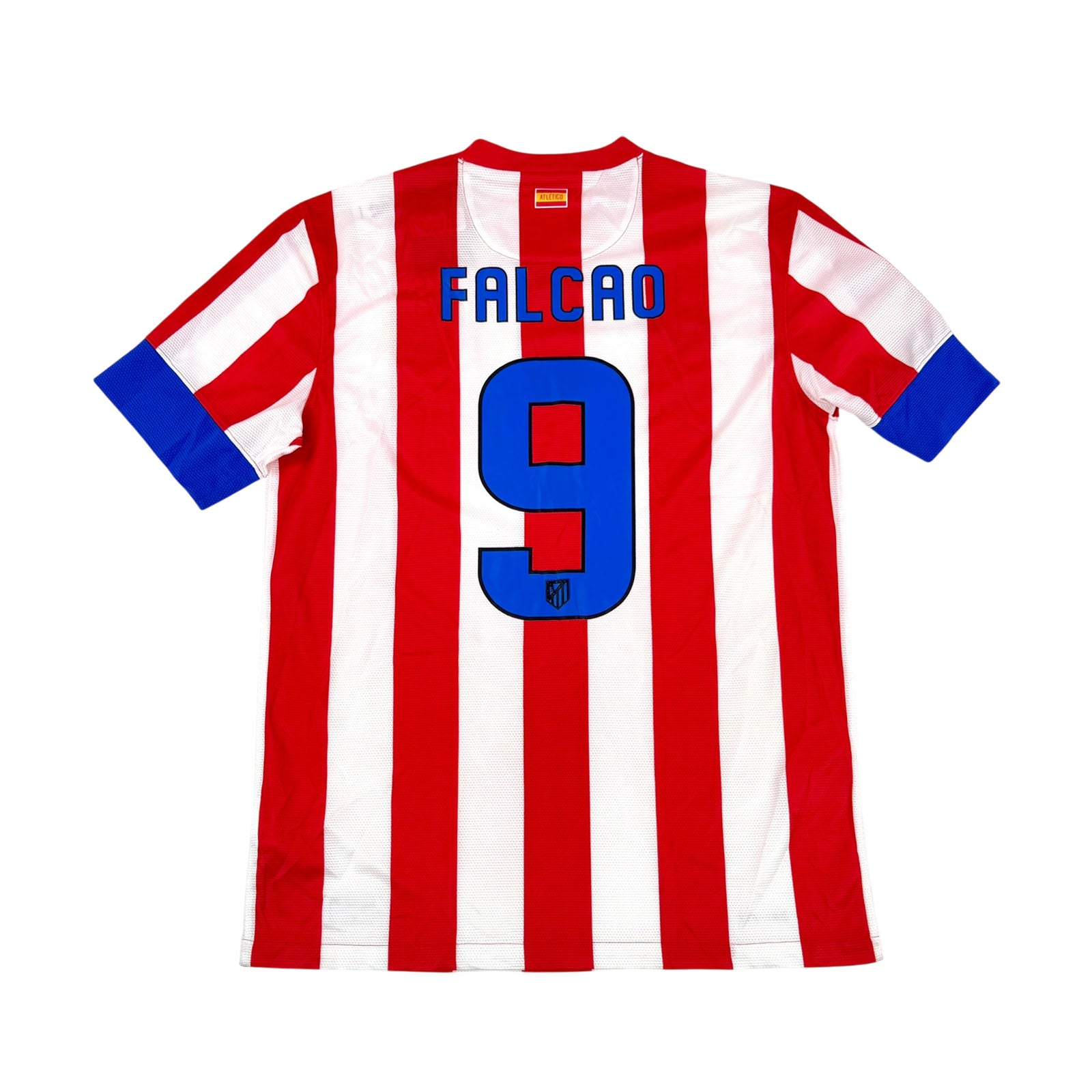 ATLETICO MADRID 2012/13 HOME SHIRT - #9 FALCAO