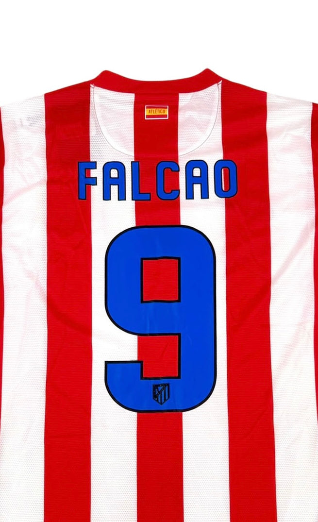 ATLETICO MADRID 2012/13 HOME SHIRT - #9 FALCAO (SIZE M) NWT
