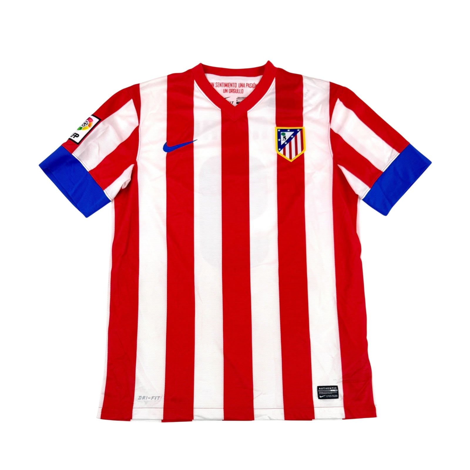 ATLETICO MADRID 2012/13 HOME SHIRT - #9 FALCAO