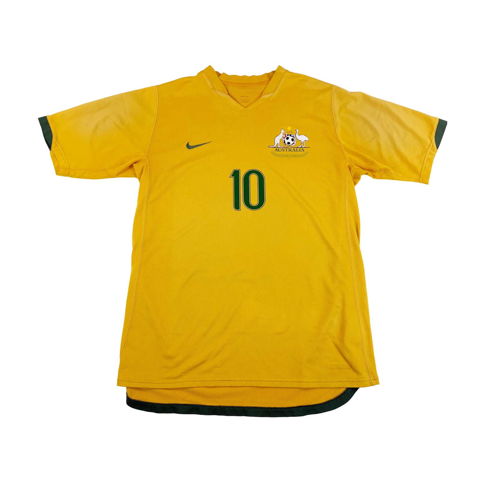 AUSTRALIA 2006/07 HOME SHIRT - #10 KEWELL