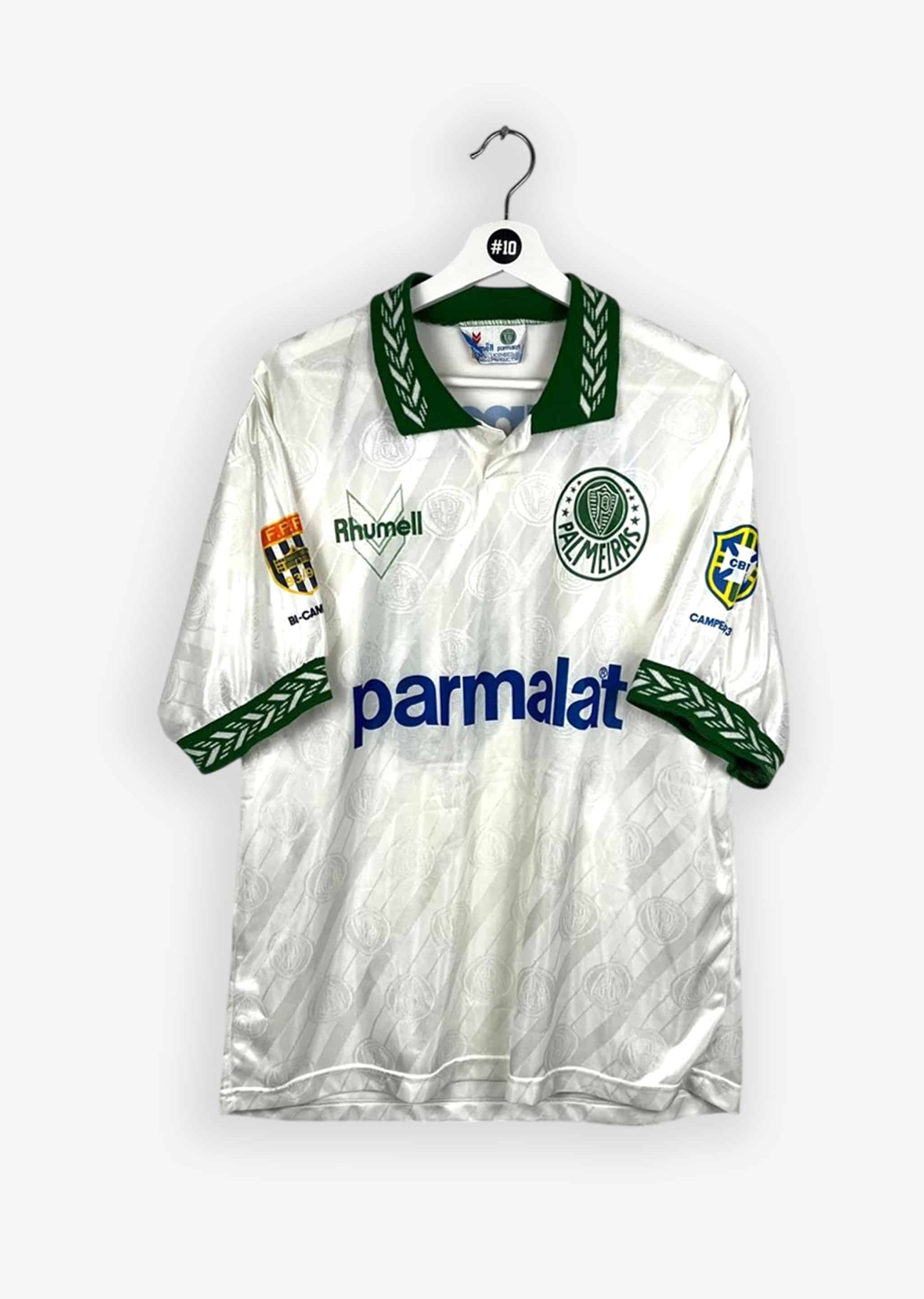 PALMEIRAS 1994/95 AWAY SHIRT - PLAYER ISSUE #10 (SIZE L)