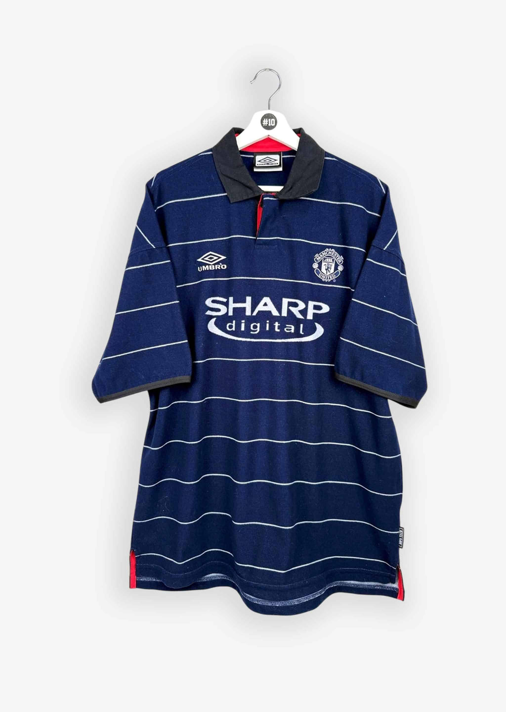 MANCHESTER UNITED 1999/00 AWAY SHIRT - #16 KEANE (SIZE XL)