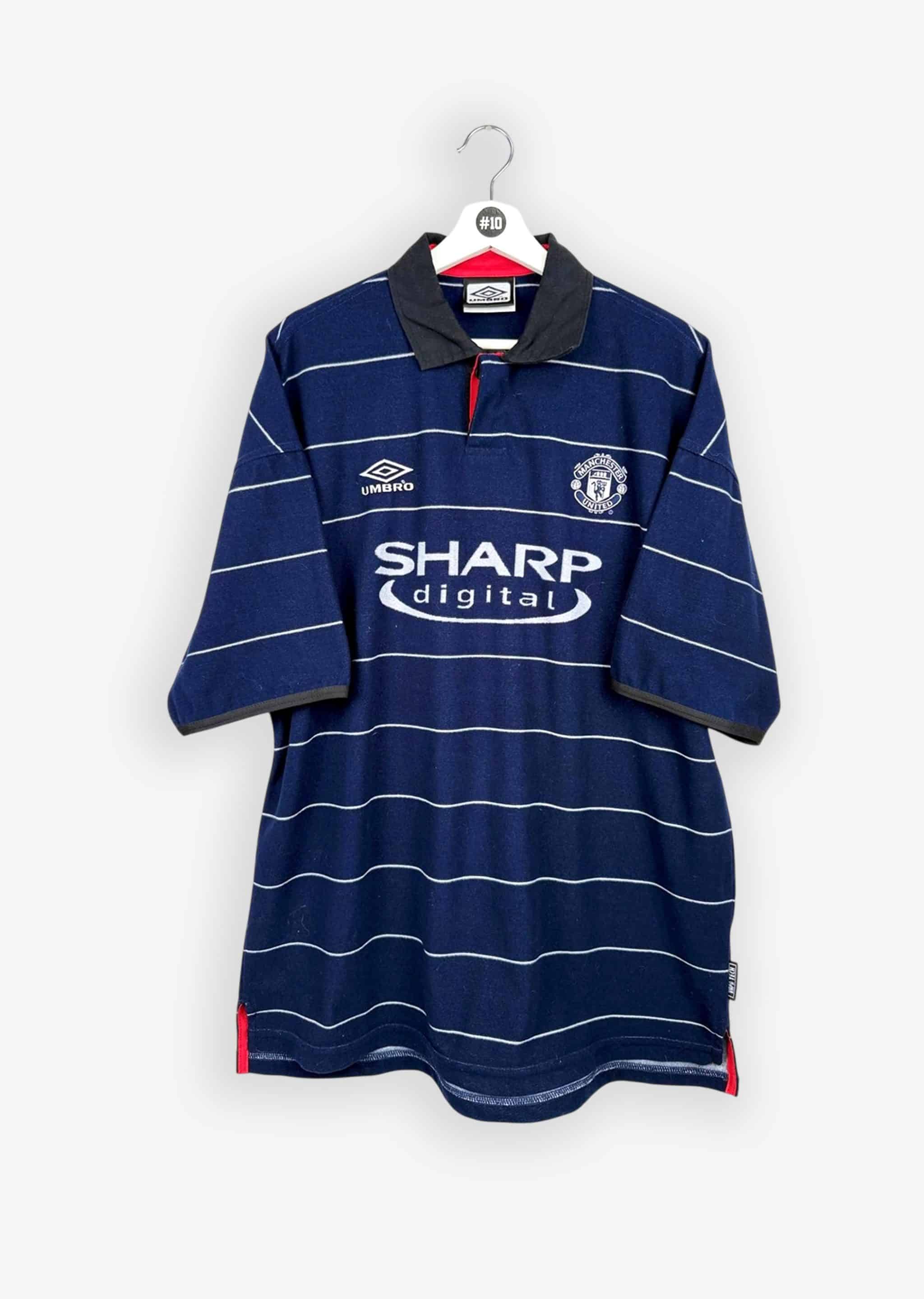MANCHESTER UNITED 1999/00 AWAY SHIRT - #16 KEANE (SIZE XL)