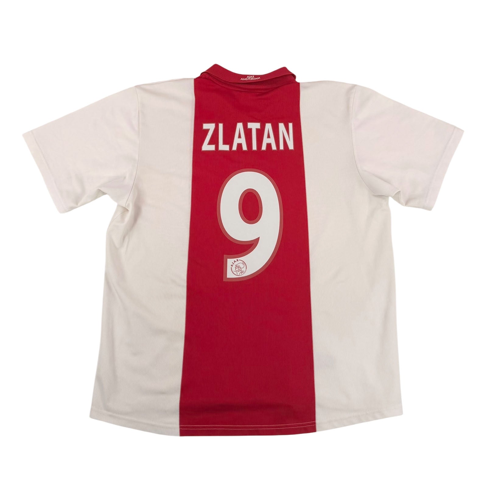 AJAX 2001/02 HOME SHIRT - #9 IBRAHIMOVIC (SIZE XXL)