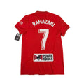 ALMERIA 2022/23 HOME SHIRT - #7 RAMAZANI (SIZE S)