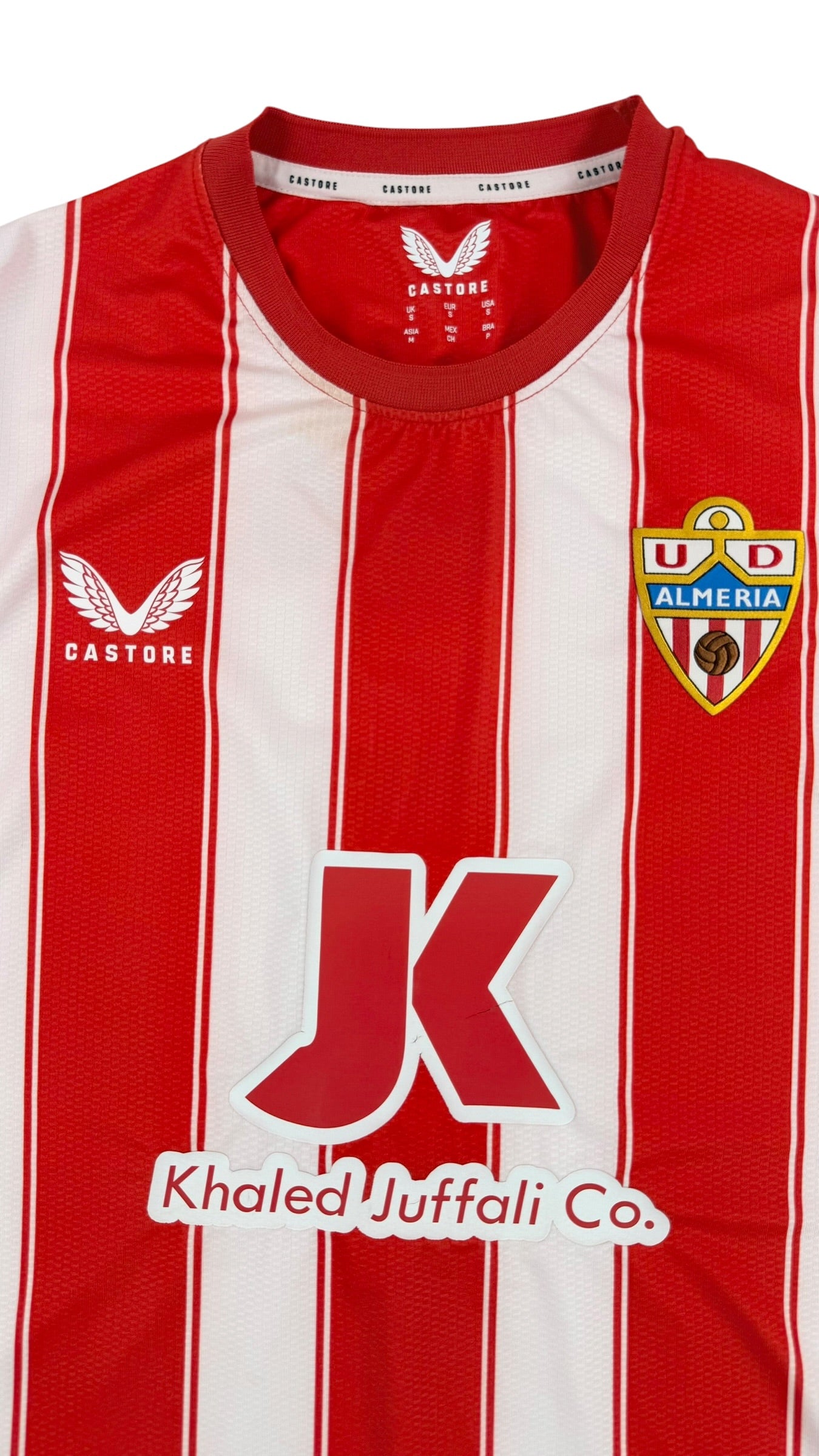 ALMERIA 2022/23 HOME SHIRT - #7 RAMAZANI (SIZE S)