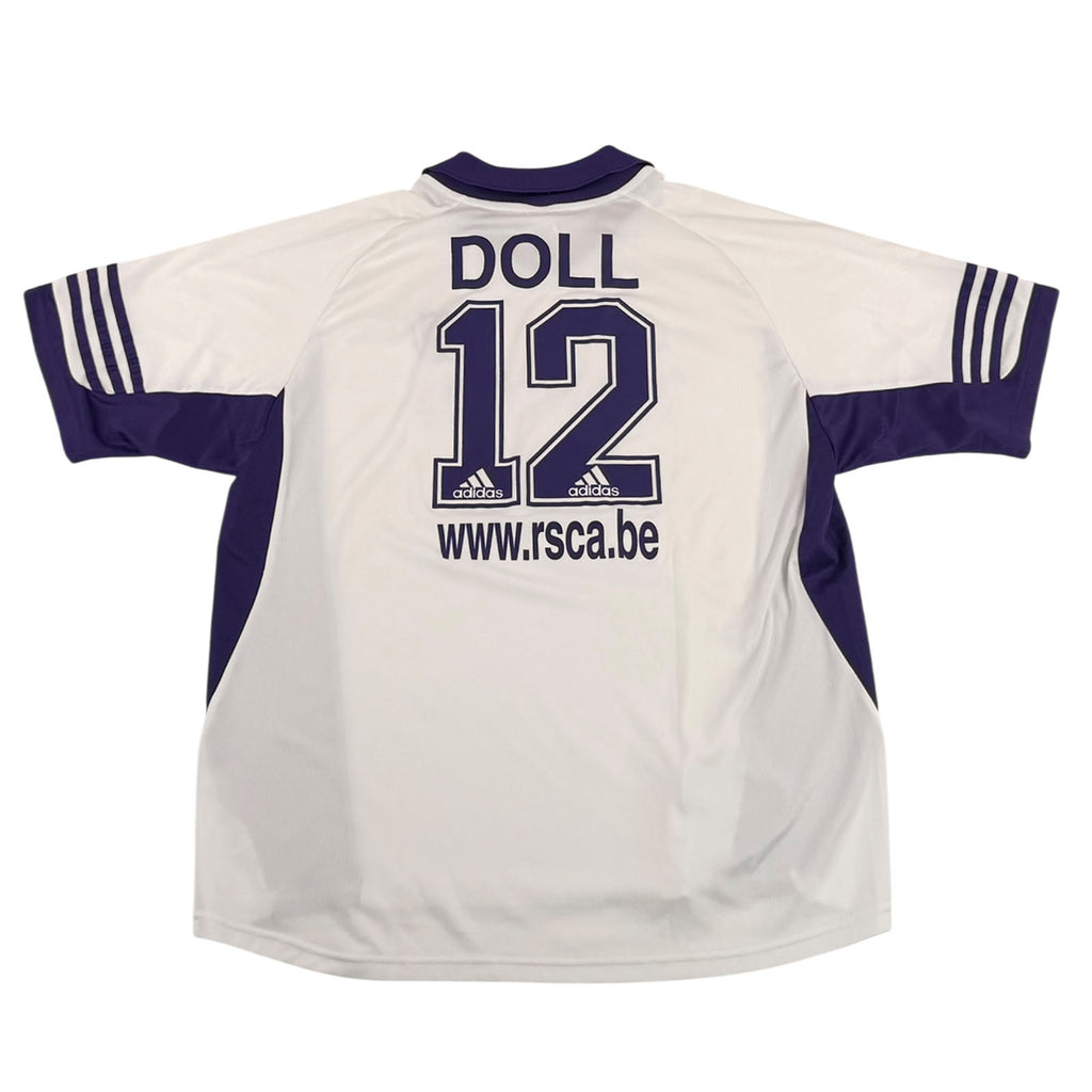 RSC ANDERLECHT 2001/02 HOME SHIRT - #12 DOLL (SIZE XXL)