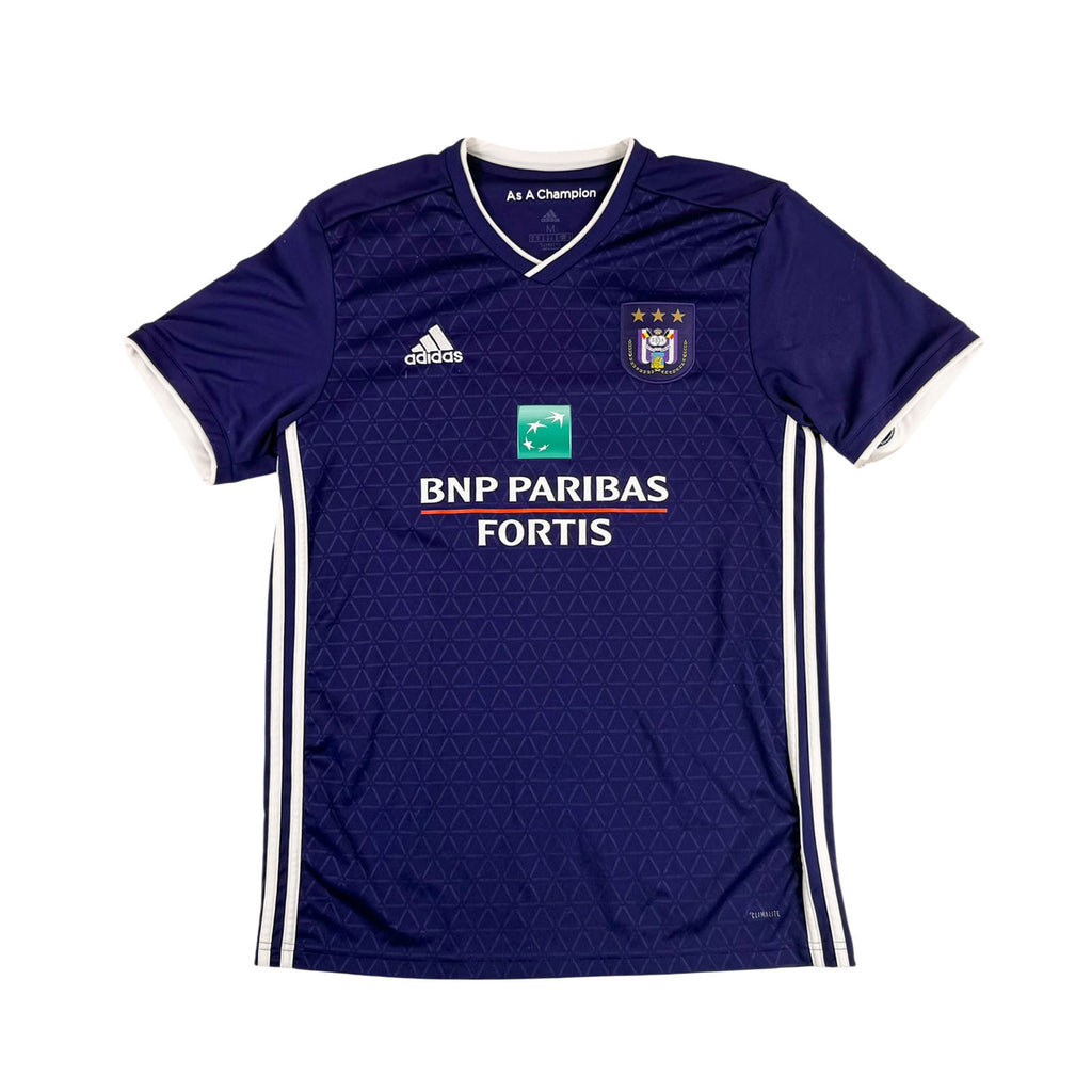 RSC ANDERLECHT 2018/19 HOME SHIRT - #99 BAKKALI (SIZE M)